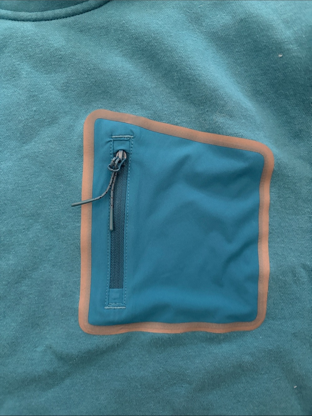 Bonobos Teal Crewneck Top & Shorts Pajama Set - Picture 3 of 4